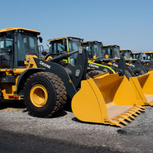 Cargador frontal John Deere 724P